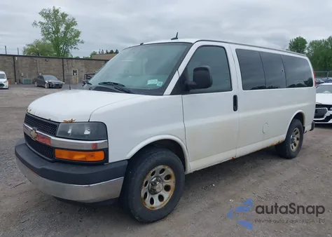 2014 Chevrolet Express 1500 Lt из США, поврежденный, VIN 1GNSHCF45E1120480